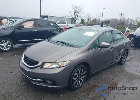 2014 Honda Civic Exl из США, поврежденный, VIN 2HGFB2F97EH535529